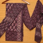 Hand block printed cotton Unstitched dress materials
