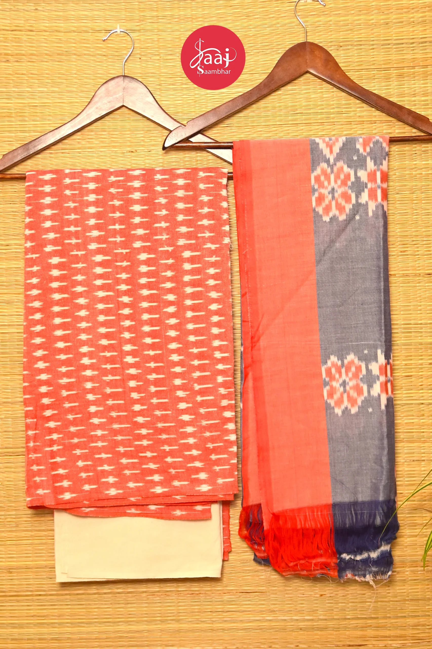 Pochampally Unstitched Dress Materials 06