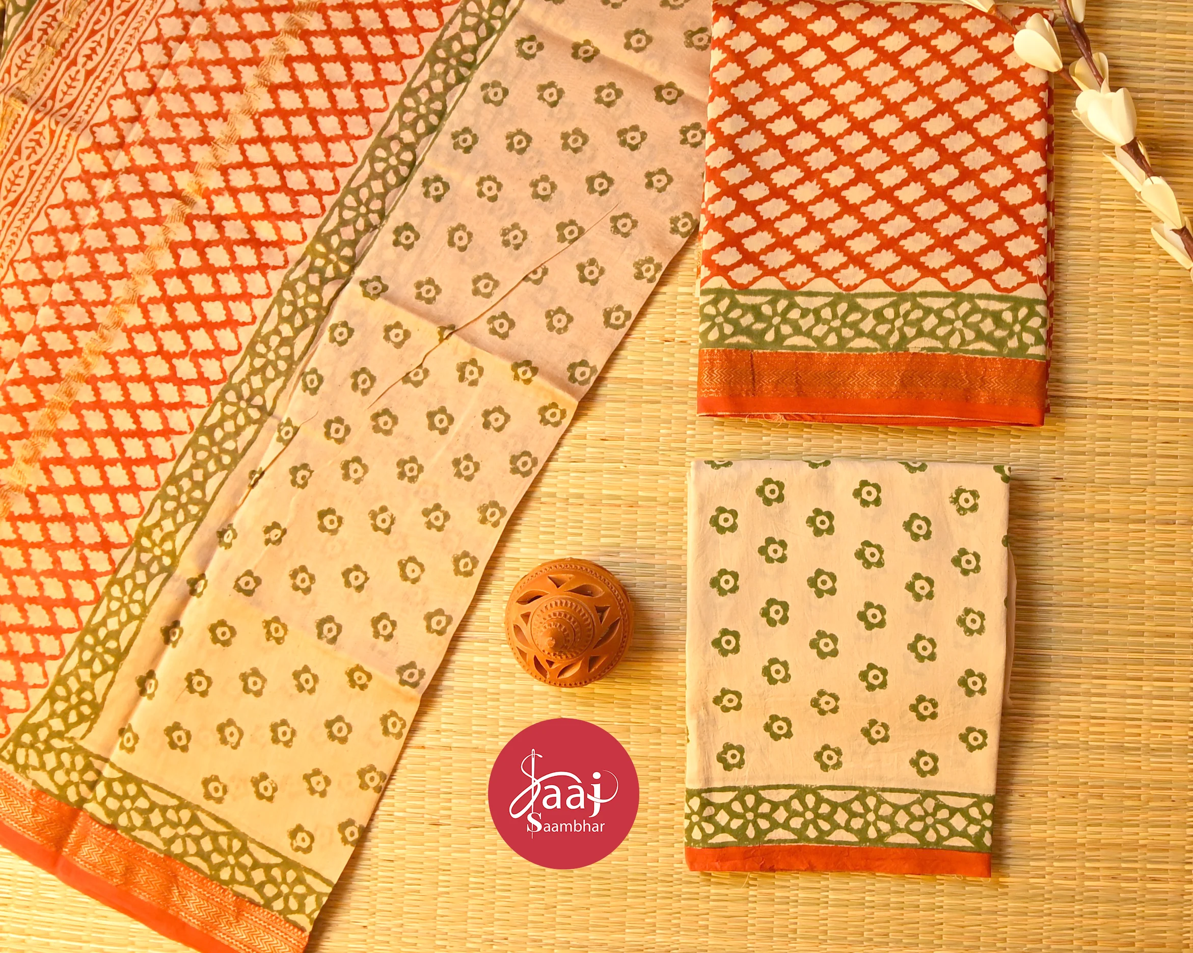 Maheswari Silk Unstitched Dress Materials 09