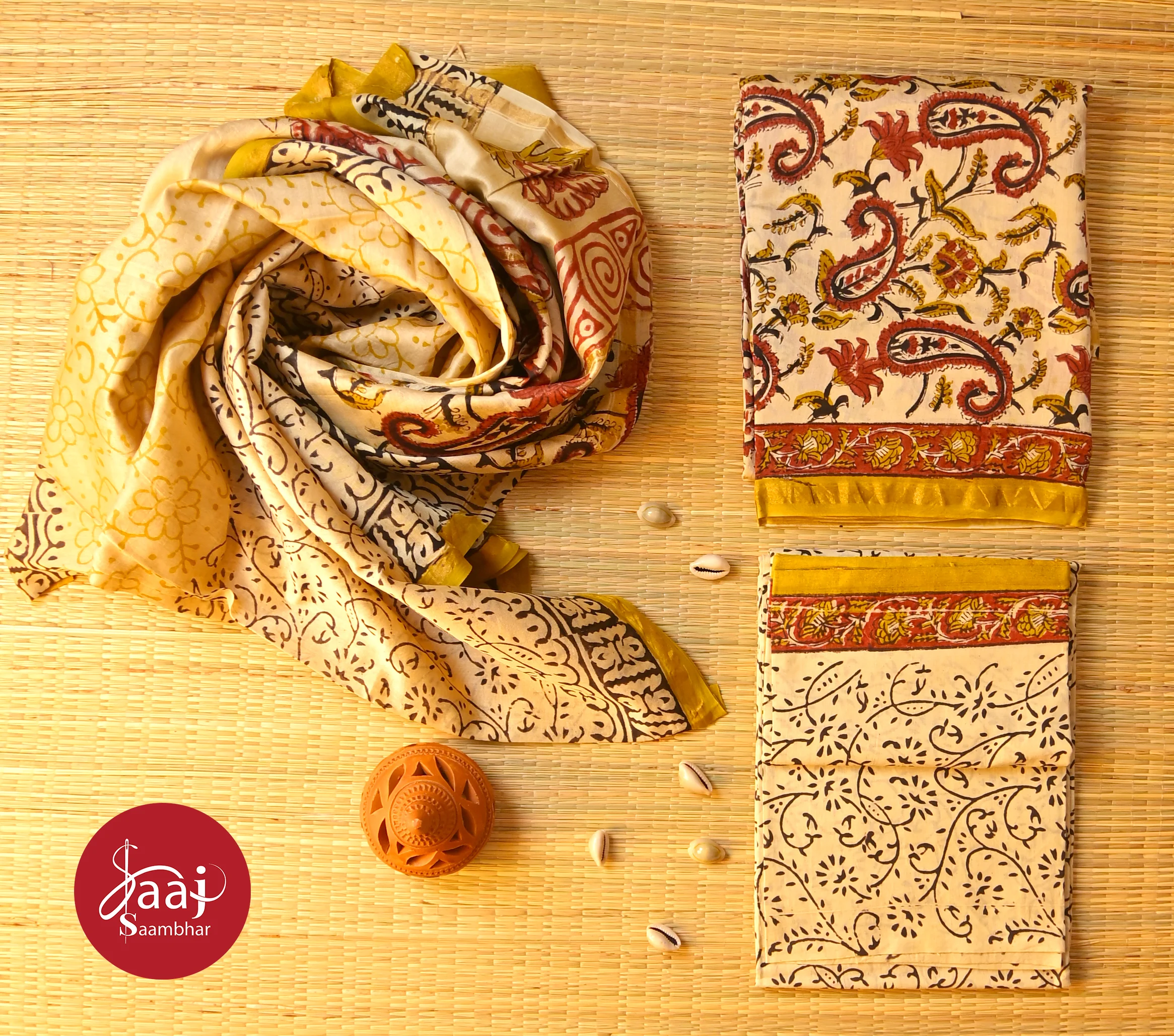 Chanderi Silk Unstitched Dress Materials 08